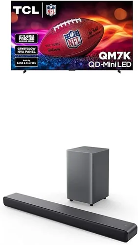 Miniatura 43 de TCL Serie QM7K de 55 Pulgadas Mini LED QLED 4K HDR 55QM7K, Modelo 2025 Pantalla Anti Reflejante de 120HZ-144HZ Smart Google TV Dolby Atmos