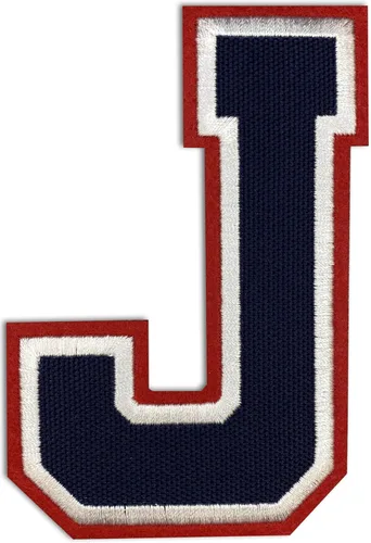 Miniatura 111 de Parches de letras termo-adhesivas de alta calidad – Lindas letras para ropa – Parche universitario para ropa – Letras bordadas de 4 1/2 parches