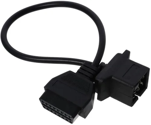 Miniatura 2 de BYOBYO Cable adaptador de conector de herramienta de diagnóstico OBD1 a 16 pines OBD2, cable adaptador de convertidor de escáner de diagnóstico apto