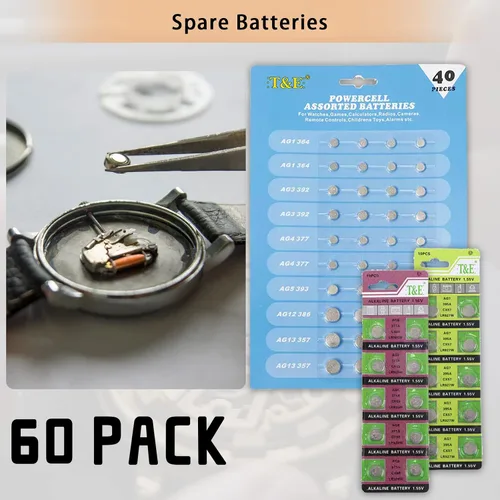 Miniatura 4 de Kit de reparación profesional de relojes, kit de repuesto de batería para GLDCAPA Watch, herramientas de reparación de relojes con funda