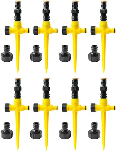 Miniatura 10 de Magik Sistema de riego automático multifunción con rotación de 360° y ajustable de 4 ~ 8 piezas (paquete de 4)