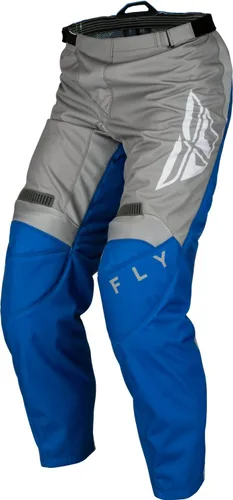 Miniatura 2 de Fly Racing 2023 F-16 Azul/Gris - Conjunto de equipo de moto para adultos, incluye pantalón y camiseta, talla M, pantalones de 38'' de cintura