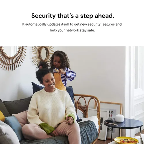 Miniatura 6 de Google Nest Wifi Router AC2200 Sistema de malla 1 paquete cubre hasta 2200 pies cuadrados