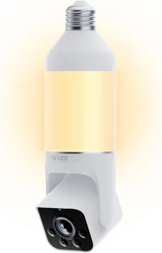 Miniatura 6 de Accesorio de foco WYZE, solo compatible con la cámara de seguridad de foco WYZE, foco LED regulable de 800 lúmenes, blanco suave 3000K, base E26