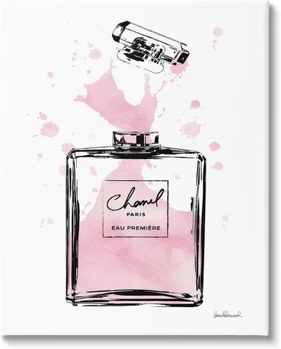 Miniatura 8 de The Stupell Home Décor Collection Pretty Pink - Botella de perfume de acuarela rosa