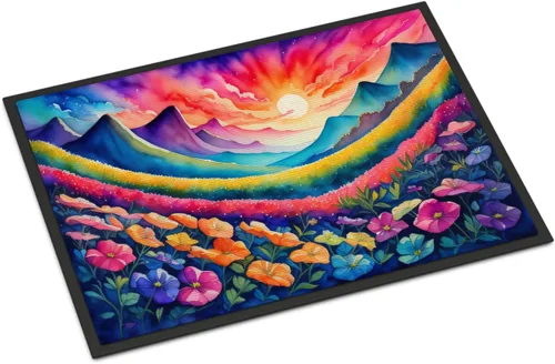 Miniatura 68 de Caroline's Treasures DAC1455MAT - Felpudo de la reina de la noche con diseño de cactus en color de 18 x 27 pulgadas, tapete para puerta delantera