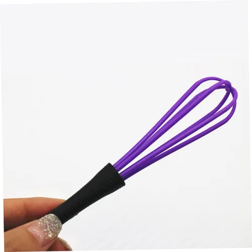 Miniatura 6 de FRCOLOR 12 piezas de herramienta de peluquería mezclador de color para peluquería mini batidor de silicona herramienta de tinte eléctrico
