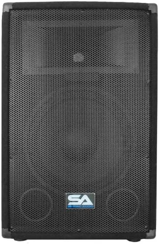 Miniatura 2 de Seismic Audio - Altavoz PA DJ de 12 pulgadas 300 vatios Audio PRO - Red eléctrica, monitores, bandas, karaoke, iglesias, bodas