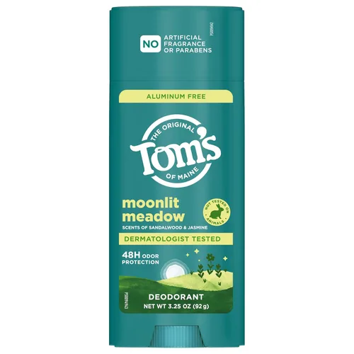 Miniatura 9 de Tom's of Maine Moonlight Meadow - Desodorante natural para hombres y mujeres, sin aluminio, sin fragancias, tintes ni conservantes artificiales, sin