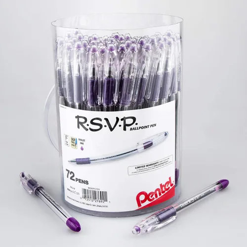 Miniatura 13 de Pentel - Bolígrafo RSVP, Negro