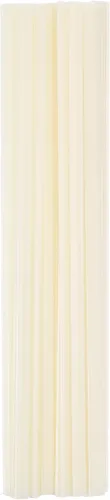 Miniatura 28 de MECCANIXITY Varillas de soldadura de plástico de 13.2 pulgadas, varillas redondas de doble hebra, varillas de soldadura ABS para soldador de Blanco