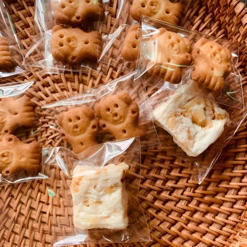 Miniatura 3 de Bolsas adhesivas para repostería, 200 unidades, 2 x 2 pulgadas, pequeñas bolsas de celofán resellables OPP para panadería, manualidades, fotos