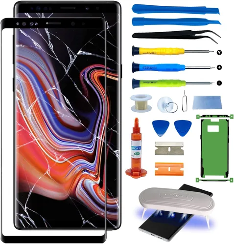 Miniatura 11 de Samsung Galaxy Note 10 Plus Reemplazo de pantalla de 6.8 pulgadas 10+ Series Kit de reparación de vidrio frontal incluye adhesivo de marco
