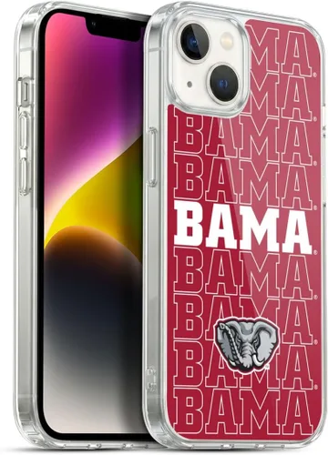 Miniatura 171 de Head Case Designs Funda de gel suave con licencia oficial de la Universidad de Alabama UA Collage compatible con Apple iPhone 13 Pro Max