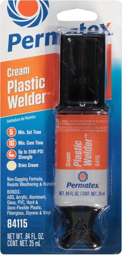 Miniatura 5 de Permatex 84115-12PK PermaPoxy soldadura de plástico de 5 minutos, 0.84 onzas, Negro