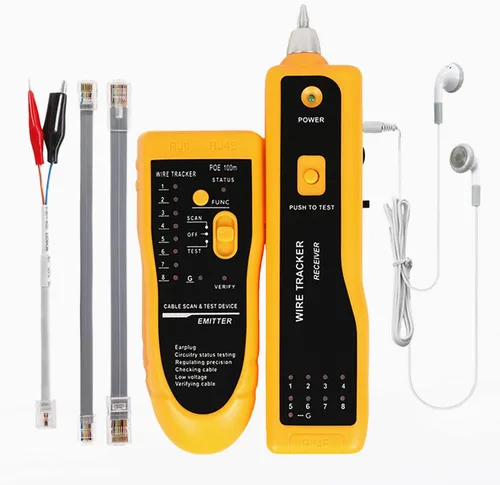 Miniatura 4 de Kit de herramientas de red Gaobige, kit de herramienta de engaste RJ45 Engaste a través de Crimpador Cat6 Cat5 Cat5e Herramienta de crimpado