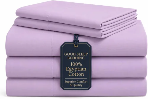 Miniatura 28 de Good Sleep Bedding Juego de sábanas divididas tamaño King para cama ajustable, sábanas de lujo, algodón egipcio, juego de sábanas de 5 piezas