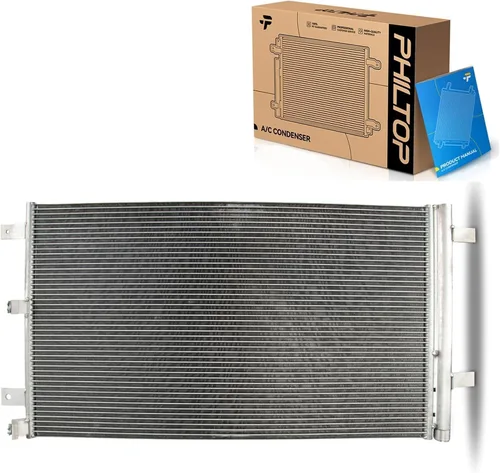 Miniatura 26 de PHILTOP Condensador de aire acondicionado para Ford Explorer 2002-2005, Mercury Mountaineer 2002-2005, Reemplazar # 3056, 1L2Z17912AA, 6L2Z19712AA