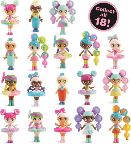 Miniatura 7 de Fashion Fidgets - Juguetes sensoriales para ansiedad – Paquete de 2 juguetes antiestrés para presionar – Alivio de la ansiedad y el estrés para niños
