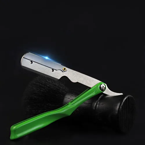 Miniatura 8 de Beavorty Barber Razor Holder Mens Hair Blade Straight Razor Stand Professional Shaving Supply