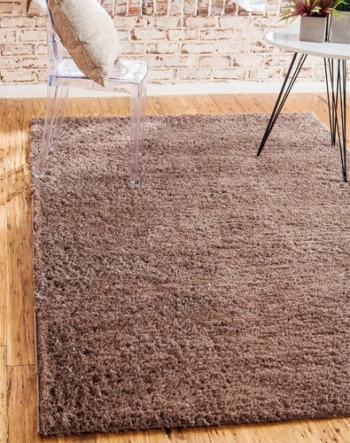 Miniatura 13 de Unique Loom Studio Colección Solid Shag - Alfombra Urbana Moderna Super Suave y de Felpa