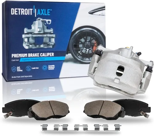 Miniatura 150 de Detroit Axle - Pastillas de freno traseras para Mercedes-Benz C230 C240 C280 C320 C350 CLK320 CLK350 CLK430 E300 E320 E420 E430 SLK350, pastillas