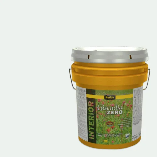 Miniatura 91 de Rodda Paint CASCADIA XL - Pintura satinada e imprimación para exteriores en uno, cuarto de galón, idea abstracta