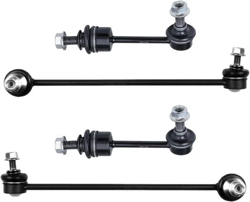 Miniatura 57 de Detroit Axle - 4 barras estabilizadoras AWD para Chrysler 300 2005-2019 Dodge Charger 2005-2008 2005-2008 Magnum Stabilizer Enlaces de extremo