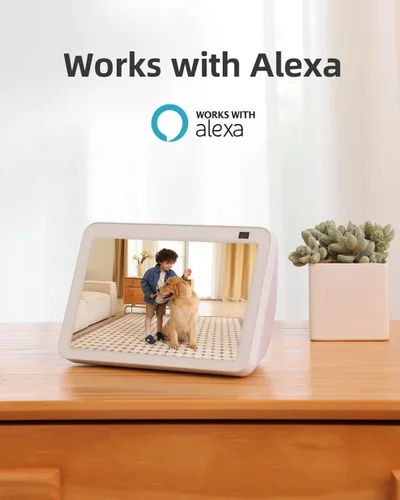 Miniatura 6 de Noorio Cámara de seguridad para interiores, 2K y 4K Pan-Tilt 360° View WiFi Cámaras para monitor de bebé, cámara de detección de movimiento