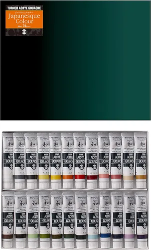 Miniatura 8 de Turner's Acrylic Gouache AGJ2021C - Juego de 21 colores, 0.7 onzas líquidas (0.7 fl oz) (n.º 6)