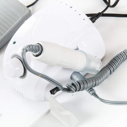 Miniatura 4 de 210 taladro eléctrico de uñas micro motor y SDE-H20N 0.093 in Handpiece Set Manicura Pedicura Lima de uñas Bit Equipo de arte de uñas