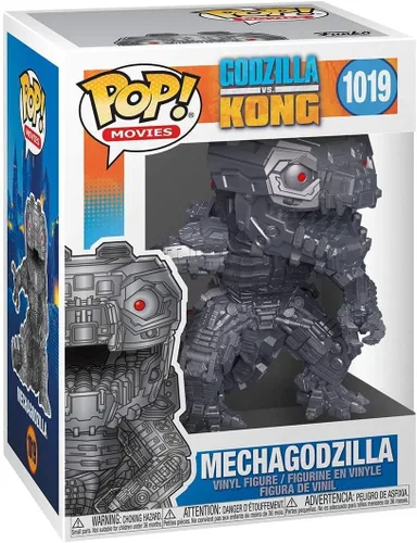 Miniatura 3 de Mechagodzilla Pop #1019 Pop Movies Godzilla vs Kong - Figura de vinilo (con protector EcoTek para proteger la caja de exhibición)