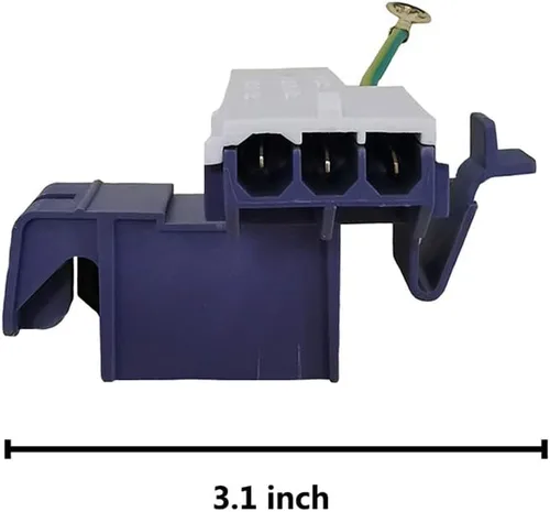 Miniatura 3 de 8318084 Interruptor de tapa para lavadora Whirlpool, Kenmore, Roper Lavadora Reemplaza WP8318084 AP3180933 AH886960 PS886960
