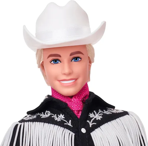 Miniatura 5 de Barbie Muñeca Ken coleccionable de la película con traje occidental blanco y negro (exclusiva)