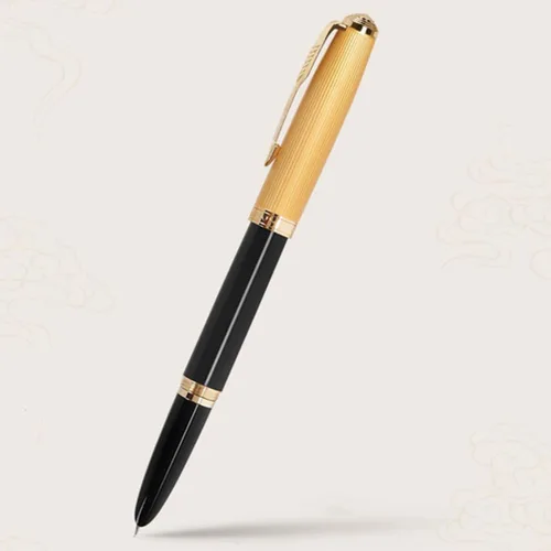 Miniatura 11 de Jinhao 85 Pluma Estilográfica Extra Fina 0.015 in (Madera de Tigre)