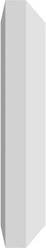 Miniatura 3 de Ekena Millwork ROSP030X030X050SDG10 Roseta de flores Sedgwick estándar con borde biselado, 3 pulgadas de ancho x 3 pulgadas de alto x 1/2 "P