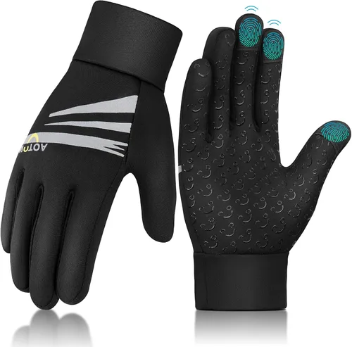 Guantes deportivos cálidos de invierno para niños, clima frío, pantalla táctil, resistente al viento, para nieve, ciclismo, senderismo, fútbol, al