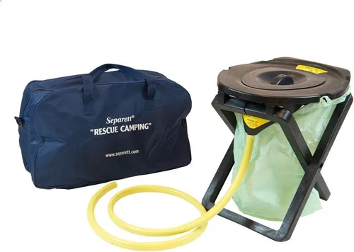 Separett Inodoro portátil separador de orina para campamento de rescate | No eléctrico | Diseño ligero para camping y uso de emergencia |