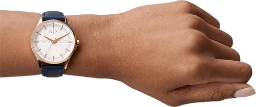 Miniatura 9 de Armani Exchange - Reloj de vestir de acero inoxidable con tres manos para mujer
