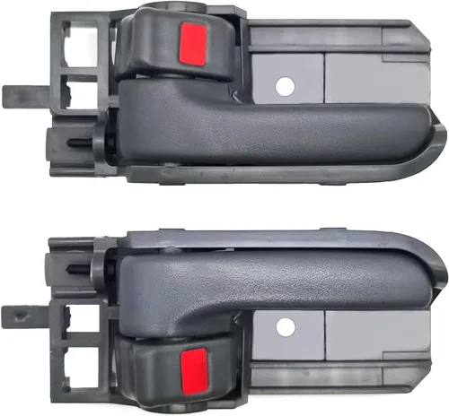 Miniatura 7 de Juego de Manijas de Puerta Interior Compatible con Toyota Corolla 2003-2008, Toyota Tacoma 2005-2015, Pontiac Vibe 2003-2008, Delantera o Trasera