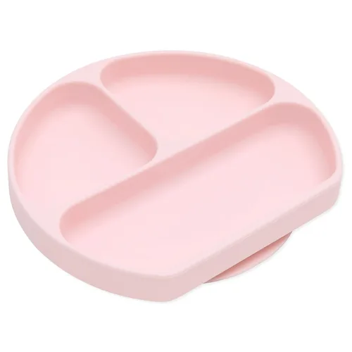 Miniatura 40 de Bumkins Plato de silicona con agarre, plato de succión dividido, plato para bebé o niño pequeño, sin BPA, apto para microondas y lavavajillas