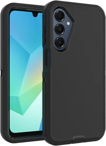 Miniatura 50 de Funda para Galaxy S21, Funda Resistente de Grado Militar Resistente a los Golpes y a Prueba de Caídas para Samsung Galaxy S21, Negro+Naranja Negro
