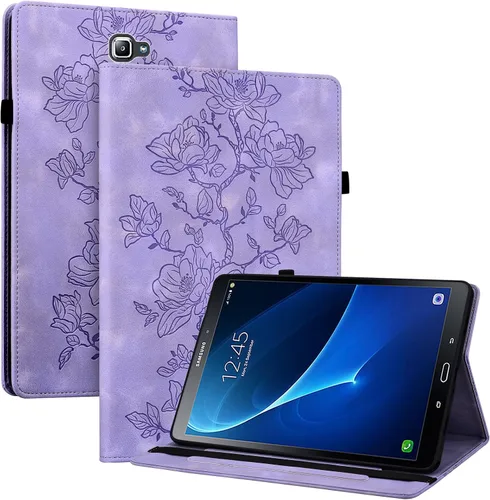 Miniatura 28 de Funda para Samsung Galaxy Tab S5e 10.5 2019 Modelo SM-T720/T725/T727, funda delgada de piel sintética con soporte multiángulo y soporte