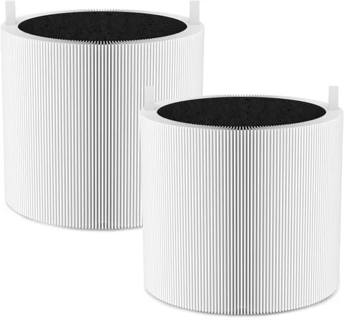 Paquete de 2 filtros de repuesto Blue Pure 411i Max compatibles con purificador de aire Blueair 411i y 411a Max. Filtro Blue Pure F4MAX, H13 Ture