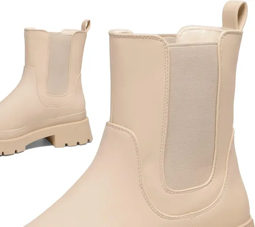 Miniatura 3 de DREAM PAIRS Chelsea - Botines de plataforma para mujer