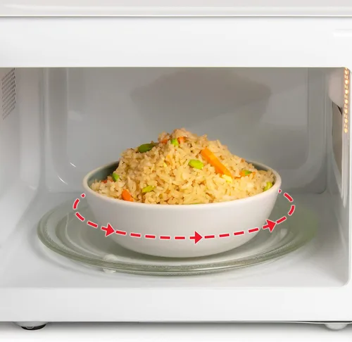 Miniatura 3 de Nostalgia Horno microondas retro compacto para encimera, 0.7 pies cúbicos, 700 vatios con pantalla digital LED y tostadora ancha retro de 2