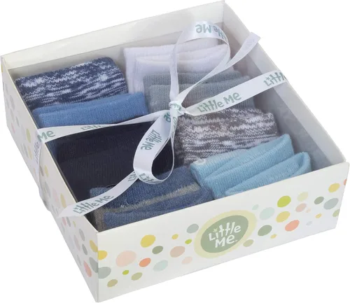 Miniatura 4 de Little Me Calcetines para bebés de ajuste holgado y cómodo multicolor de 0 a 12 meses de EE UU Multi