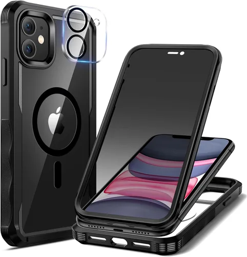 Miniatura 23 de seacosmo para iPhone Air Funda, Carcasa Completa con Protector de Privacidad de Vidrio Templado 9H Integrado y Protector de Lente de Cámara