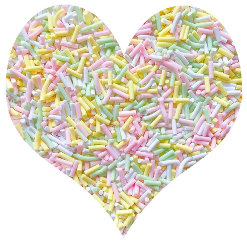 Miniatura 12 de EHOPE 50g de chispitas falsas de resina, chispitas falsas de caramelo, chispitas de arcilla, chispitas de polímero, rebanadas de arcilla de polímero
