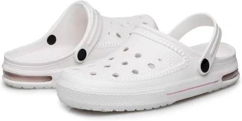 Zuecos unisex para jardín, zapatos de agua, zapatos de playa, sandalias con cojín de aire, ligeras, cómodas